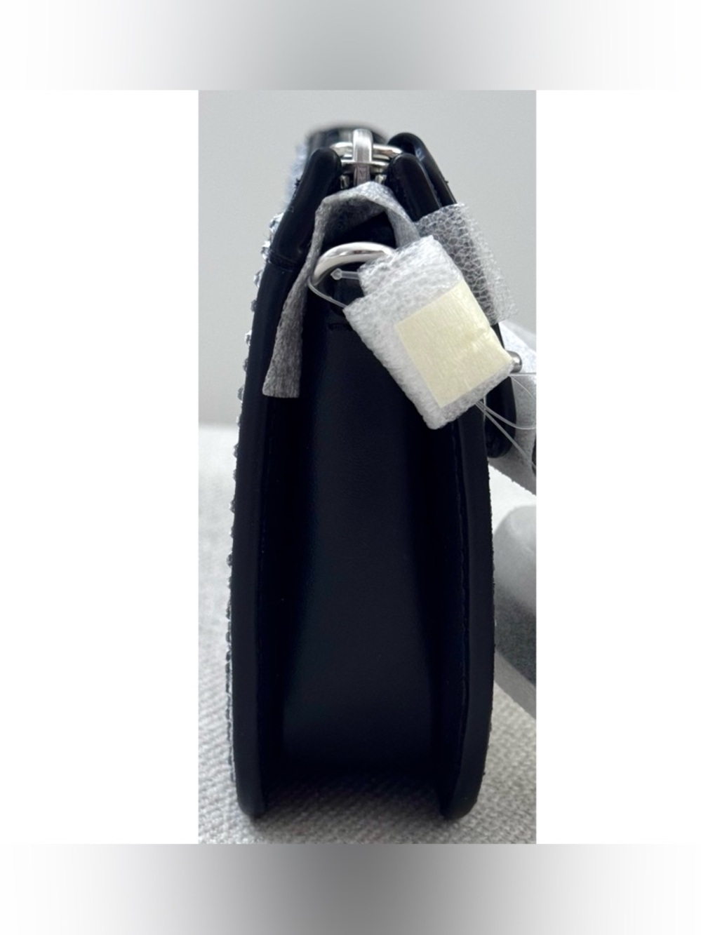 COACH Penn Shoulder Bag With Crystal, BLACK - Picture 7 of 15